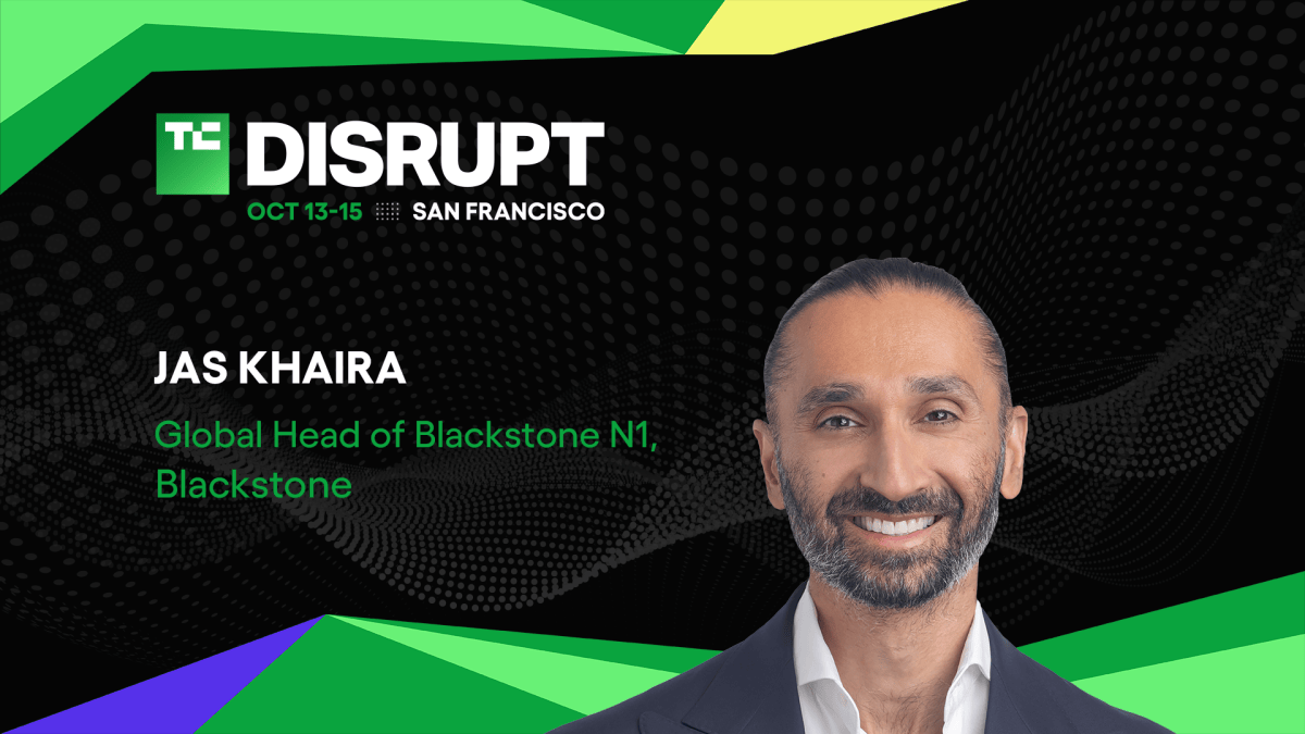 TechCrunch Disrupt 2026: Blackstone’s Jas Khaira on building the next generation of AI giants
