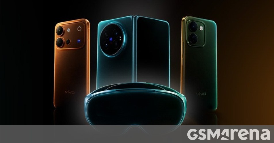 vivo teases the X Fold6 in India along with an MR headset