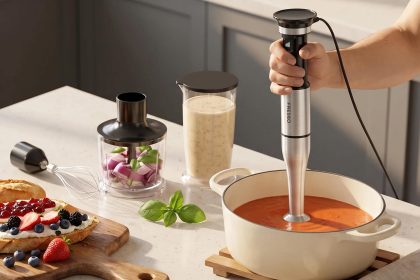 This Editor-Approved Immersion Blender Makes Soup With “Zero Splash” (and It’s on Sale for Only $28!)