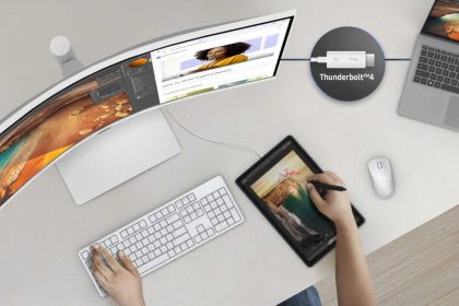 Samsung’s 34-inch ultrawide monitor is 50% off, and it’s also a dock
