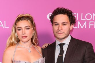 Florence Pugh and Finn Cole Go Red Carpet Official