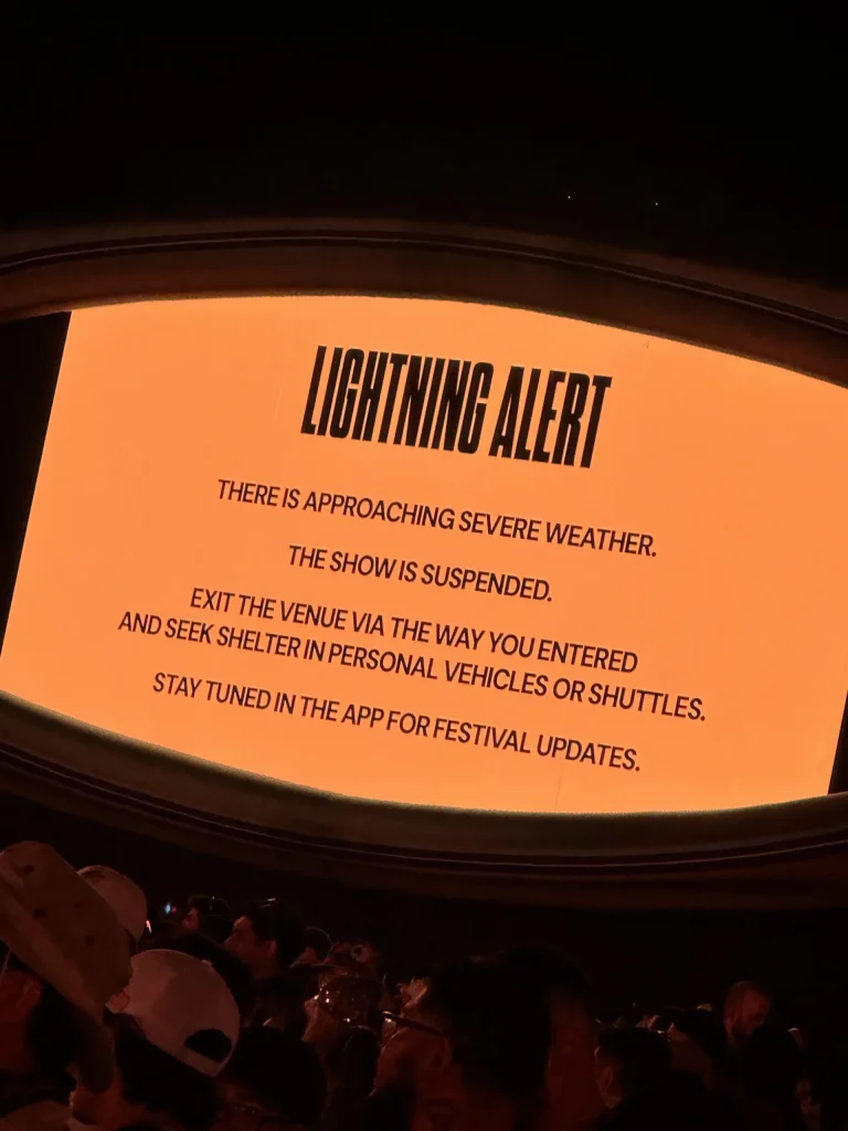 Severe Weather Ends Head Trip Day 1 Early & Reshuffles Day 2