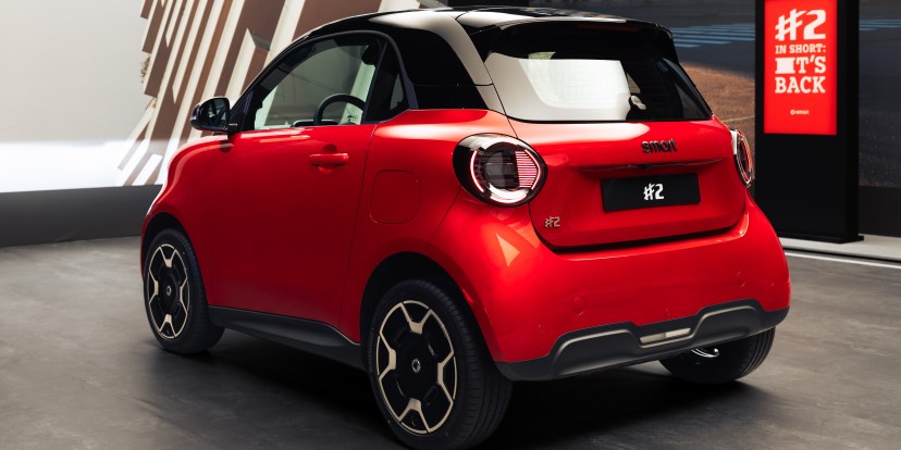 Smart #2 debuts as a city-friendly two-seater EV with 290 km range