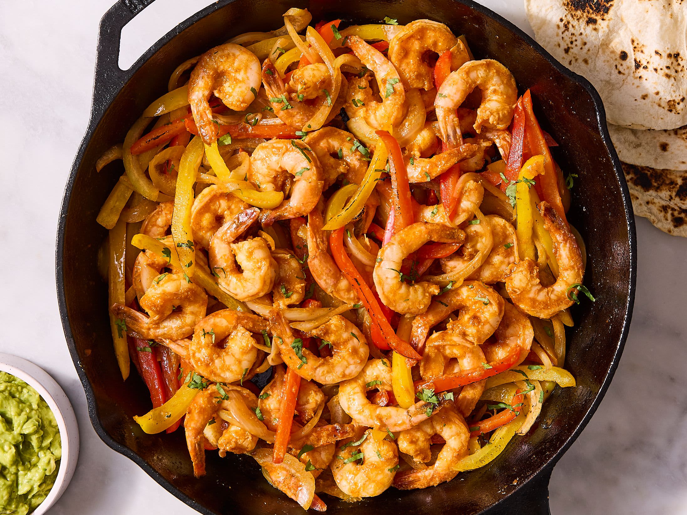 Shrimp Fajitas