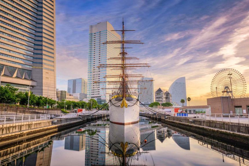 This Port City, a Subway Ride From Tokyo, Has Japan’s Largest Chinatown, a Cup Noodles Museum, and Mount Fuji Views
