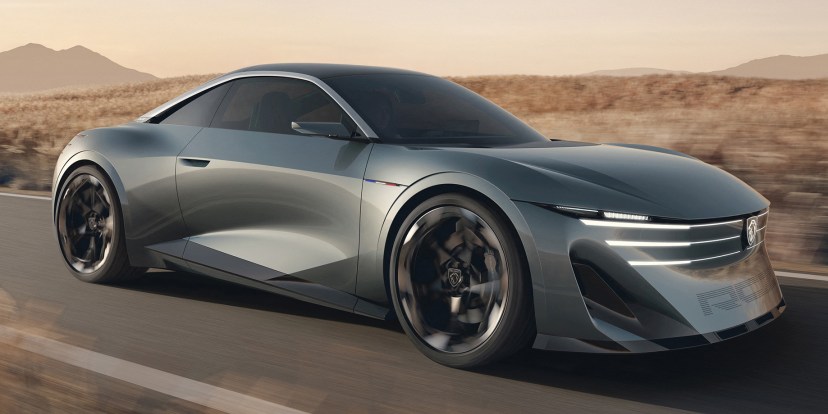Peugeot unveils two new concept cars – a sporty coupe and an all-electric rally car