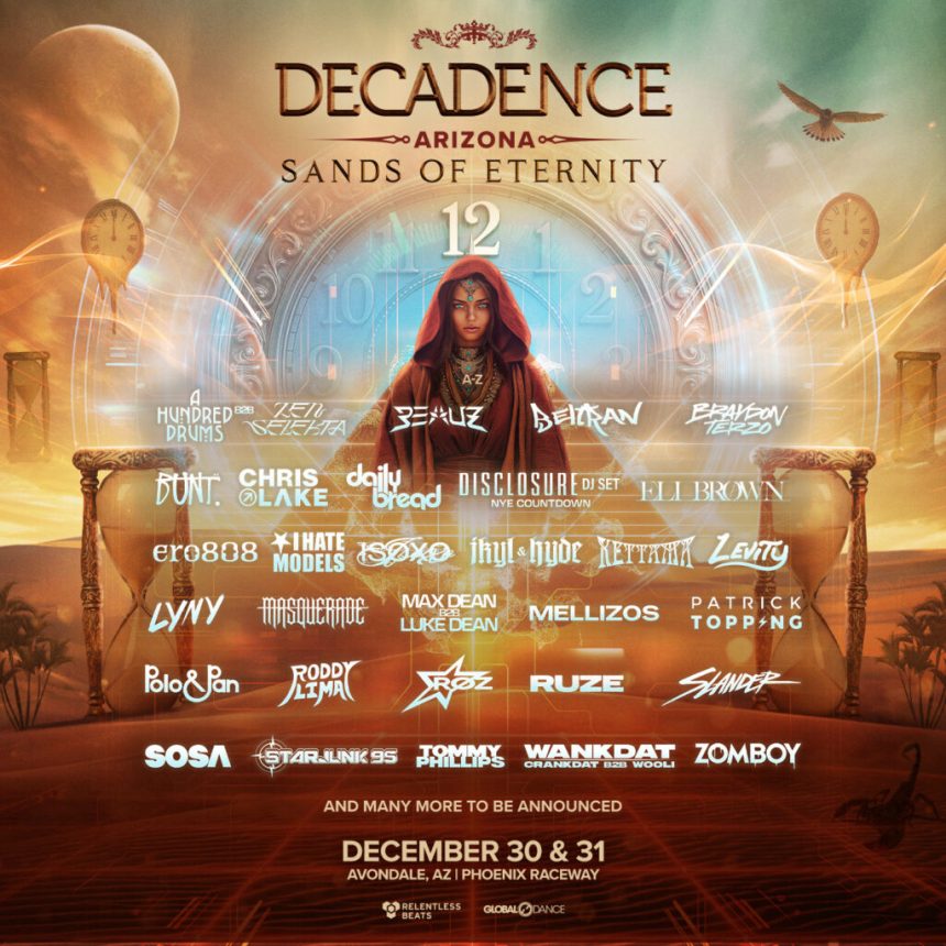 Decadence Arizona Reveals Phase 2 Lineup