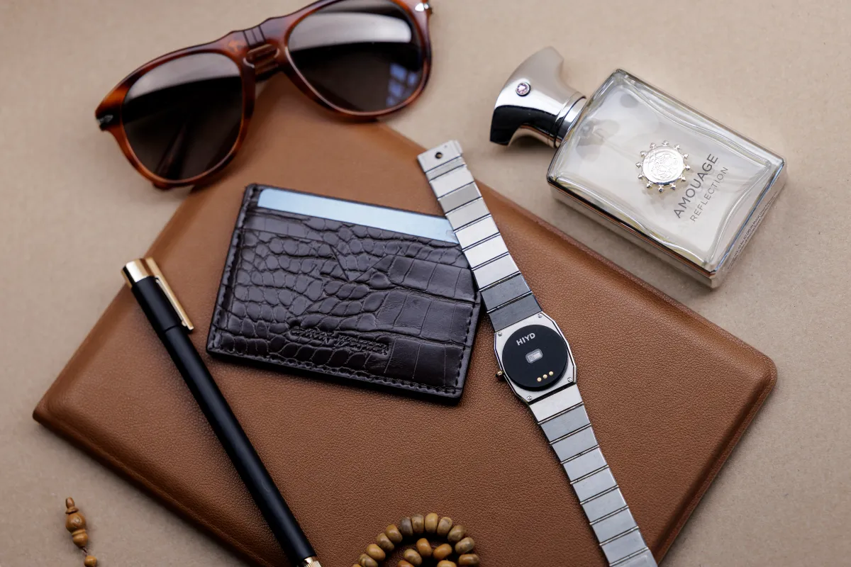 Hiyd is a health tracker that attaches to the watch you already wear