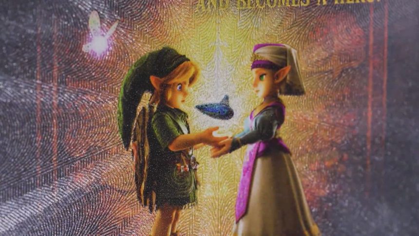 The Legend of Zelda: Ocarina Of Time Is Launching On Switch 2 With A Textured Foil Cover – That’s Also A Map Inside