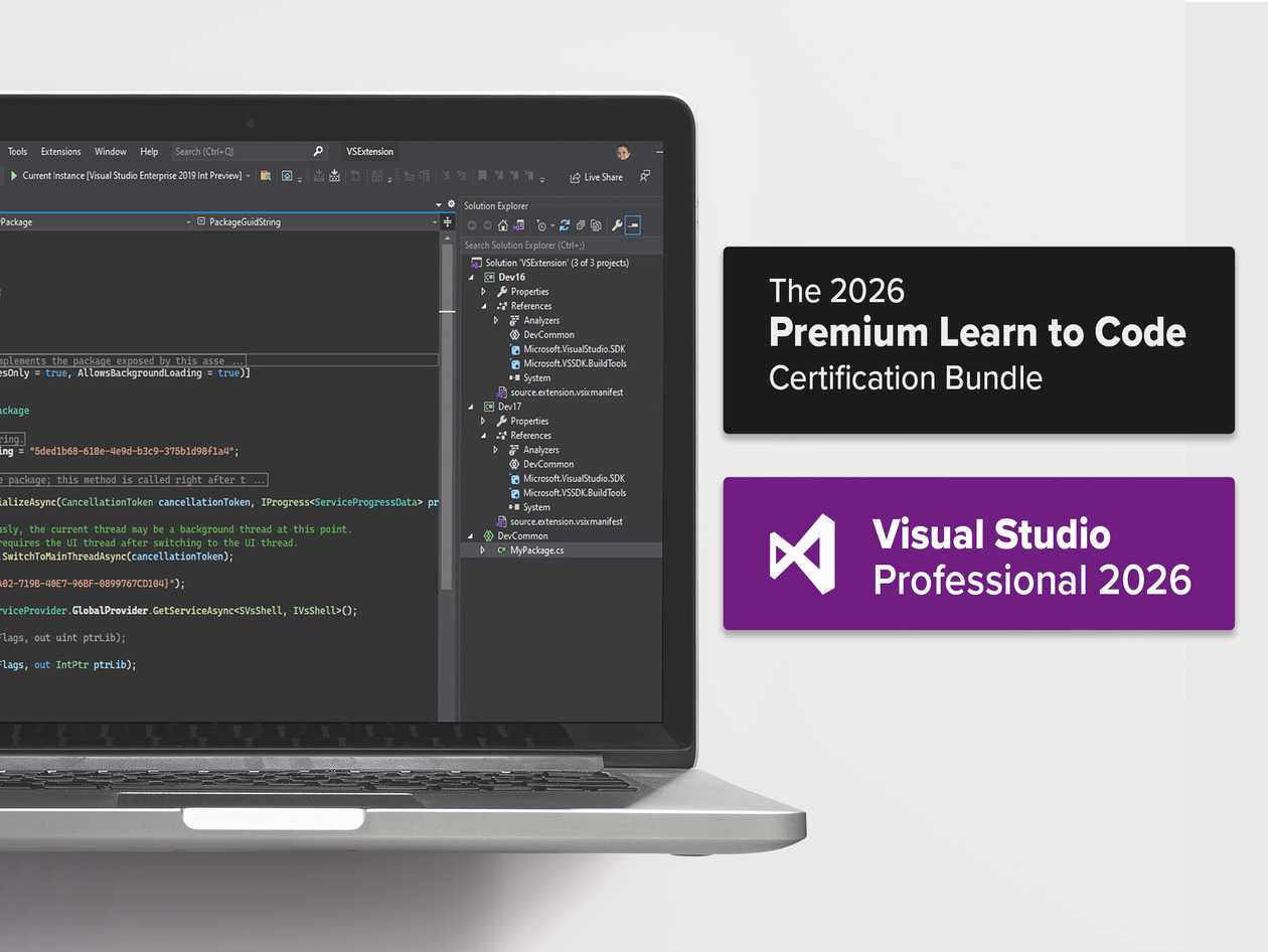 Own Visual Studio Pro 2026 and learn to code for $33