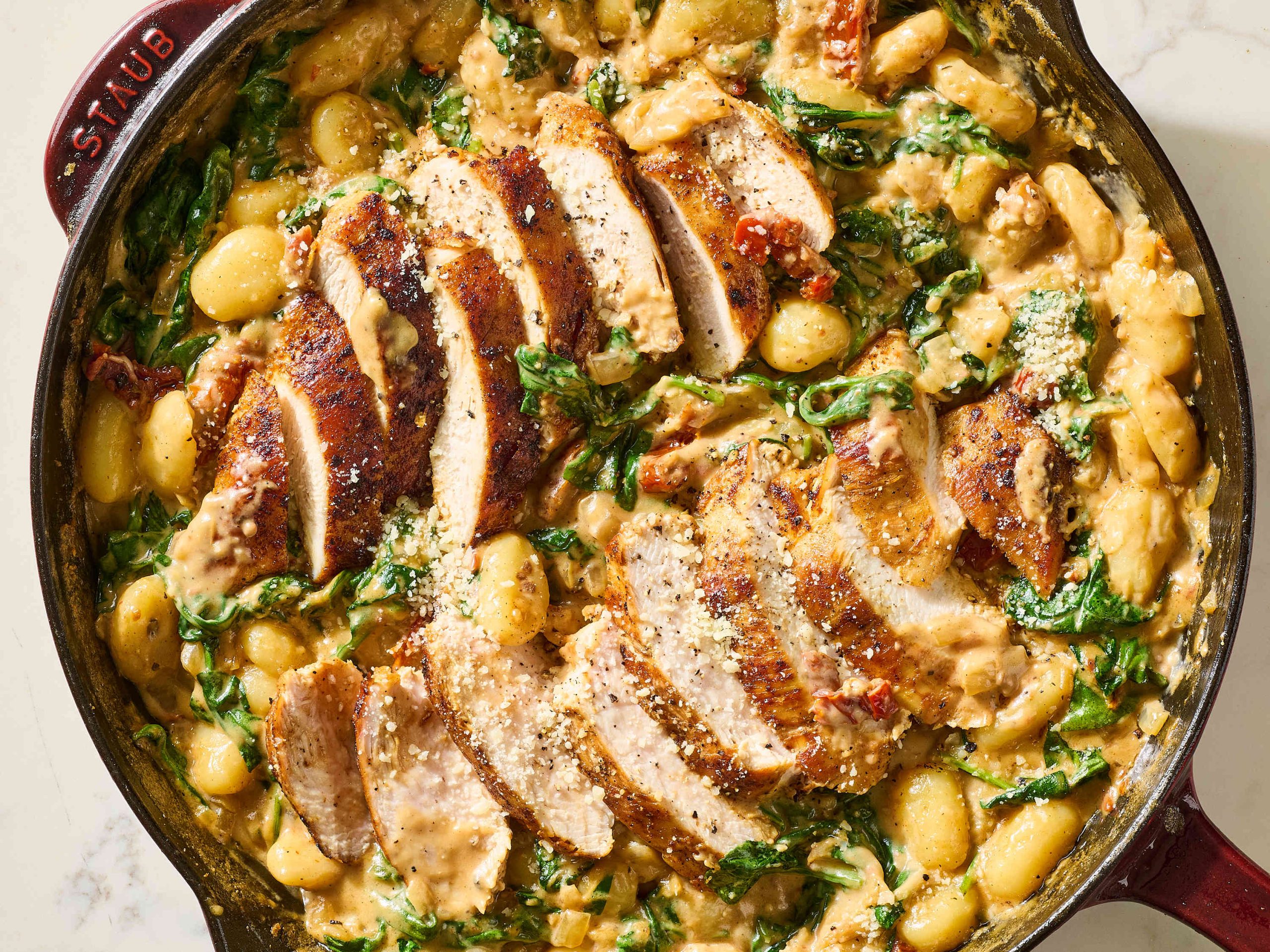I Make This Creamy One-Pan Chicken and Gnocchi Dinner Once a Week Every Fall
