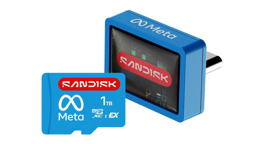 Sandisk Announces "Made For Meta" Storage Products For Quest & VR Glasses