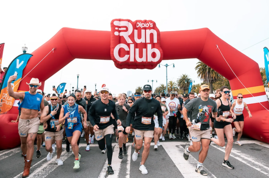 Diplo Returns to NYC This Weekend with His Diplo’s Run Club for a 5K Experience