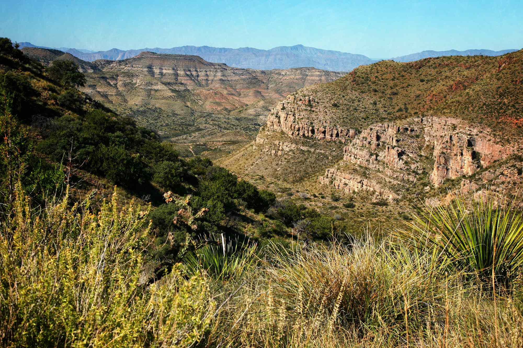 This Texas Drive Winds Through a Remote Desert Canyon With Mountain Views and a Stop at a Hidden Hot Springs Resort