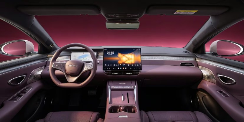 Interior of the new BYD Seal 07 reveals a grownup design