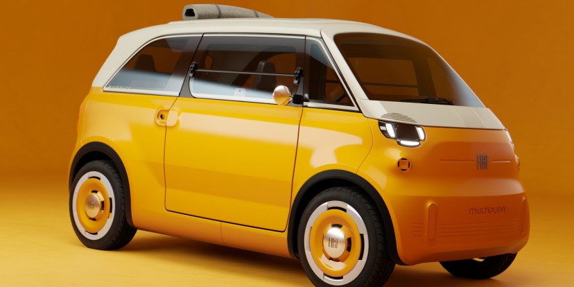 Here’s another Multipla-inspired concept from Fiat called Multiplina