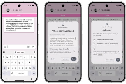 Google Messages is getting a powerful new weapon against sneaky text scams