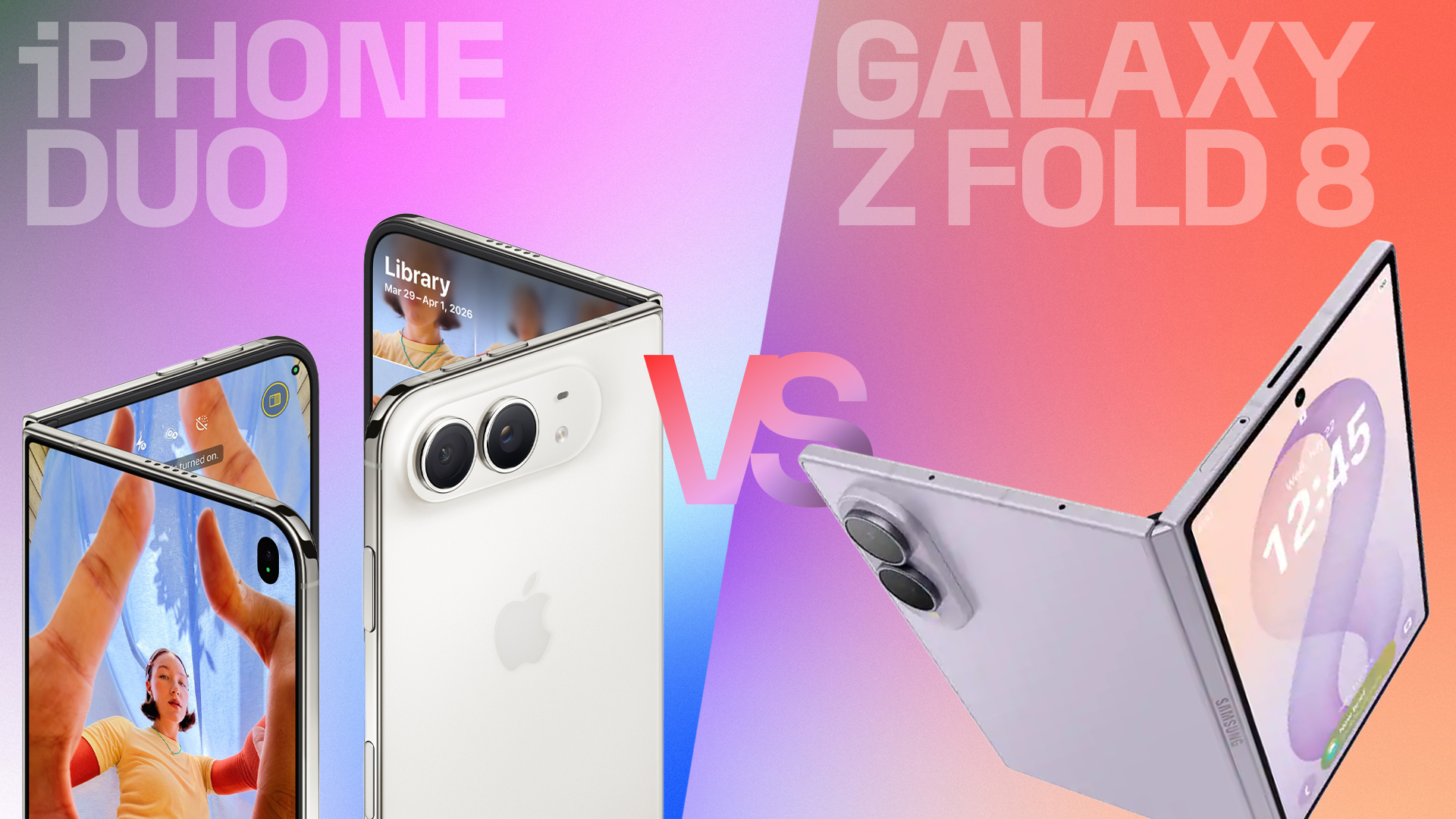 iPhone Duo vs. Galaxy Z Fold 8: The Passport Foldable Showdown