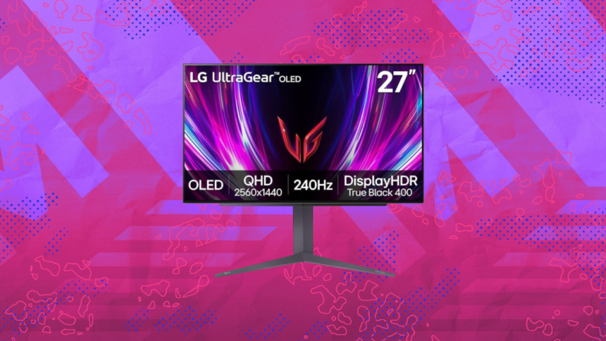 Amazon just knocked $400 off LG’s blazing-fast 240Hz UltraGear OLED gaming monitor