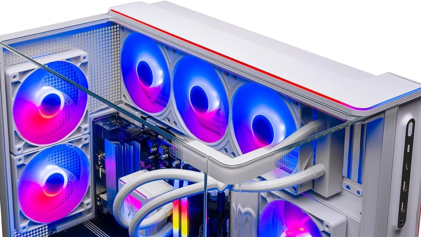 This $2,649 Skytech gaming PC pairs a Ryzen 7 9850X3D with an RX 9070 XT